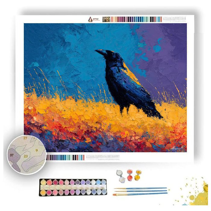 GLOWING FIELD - Paint by Numbers Full Kit