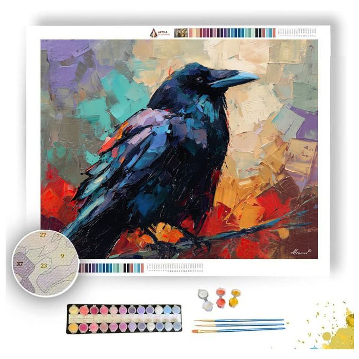 QUIET FRAME - Paint by Numbers Full Kit