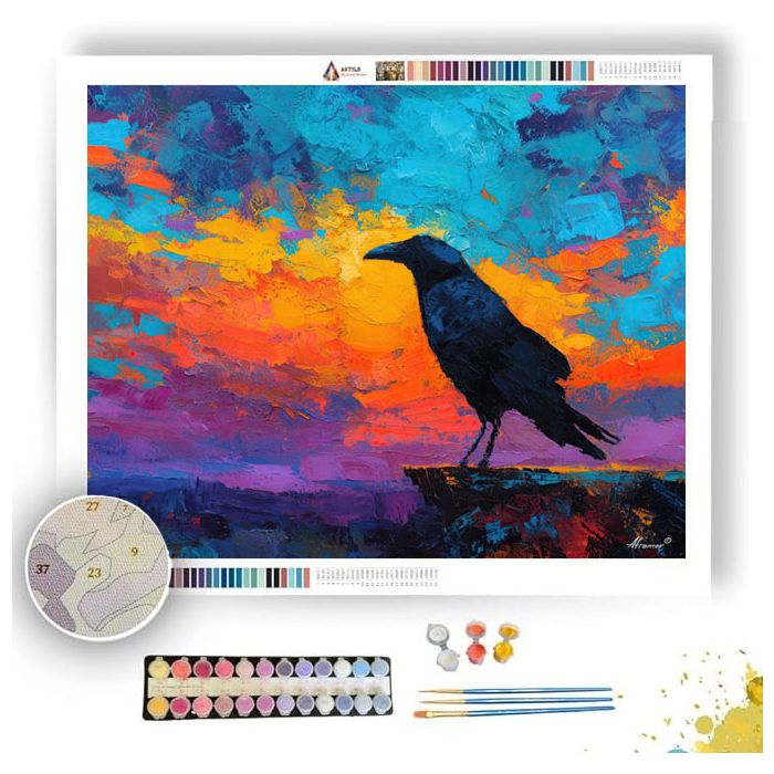 RISING FLOW - Paint by Numbers Full Kit