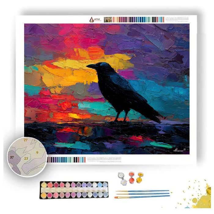 QUIET SCENE - Paint by Numbers Full Kit