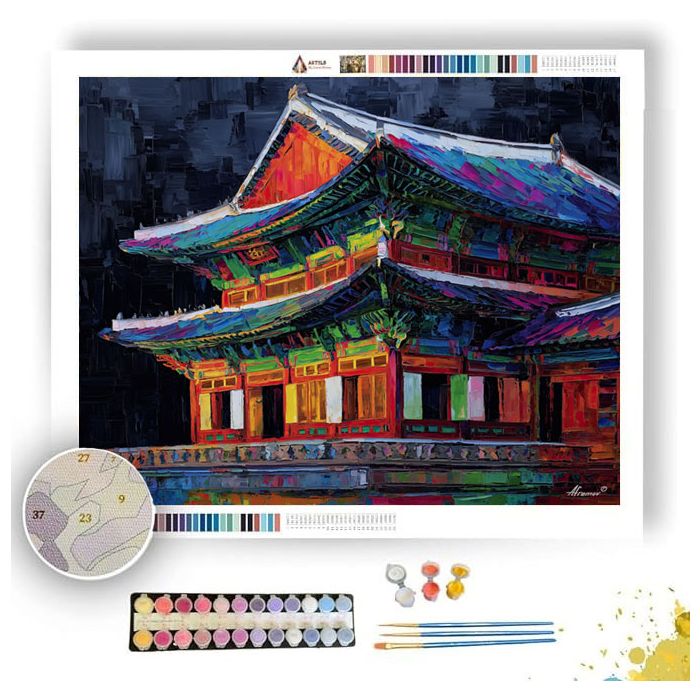 FLOATING LINE - Paint by Numbers Full Kit