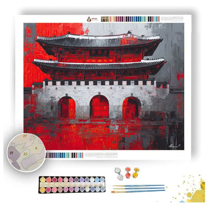 SILENT BALANCE - Paint by Numbers Full Kit