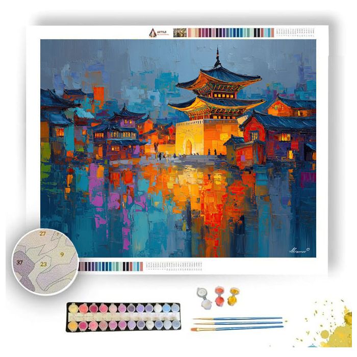 DYNAMIC MOTION - Paint by Numbers Full Kit