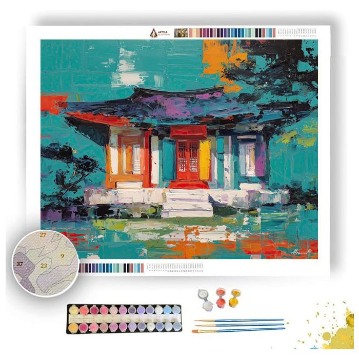 MODERN SHAPE - Paint by Numbers Full Kit
