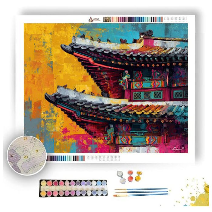 FREE OBJECT - Paint by Numbers Full Kit