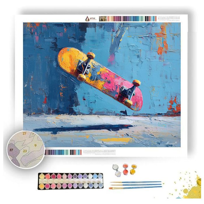 FLOATING MOTION - Paint by Numbers Full Kit