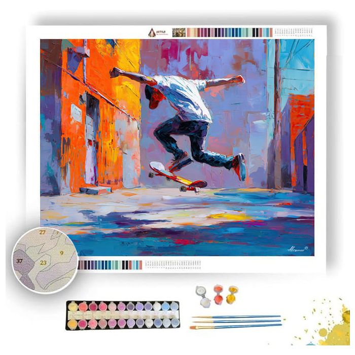 CLEAN SCENE - Paint by Numbers Full Kit