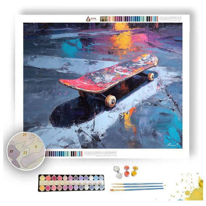 QUIET FIELD - Paint by Numbers Full Kit
