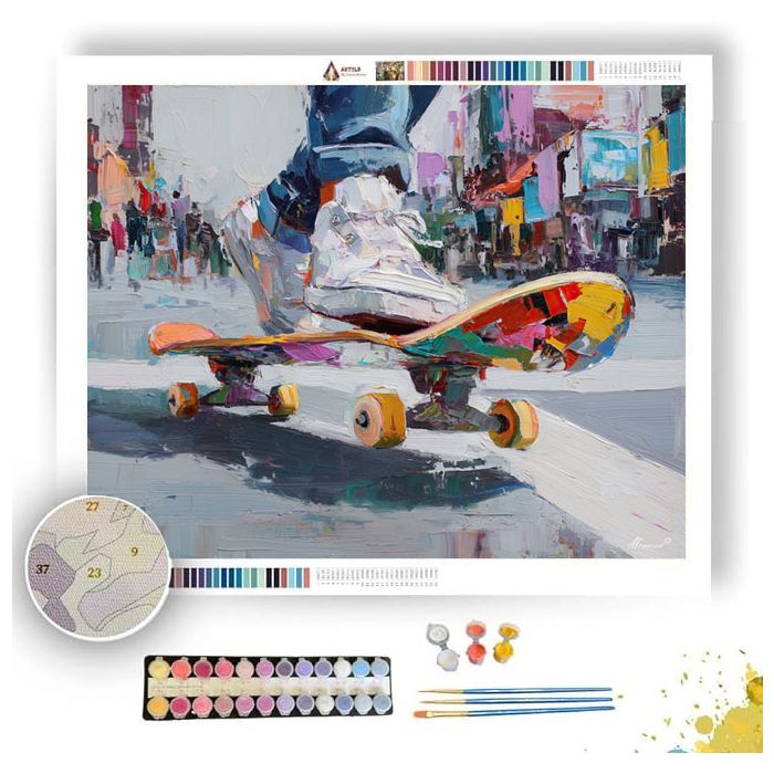 CALM STRUCTURE - Paint by Numbers Full Kit