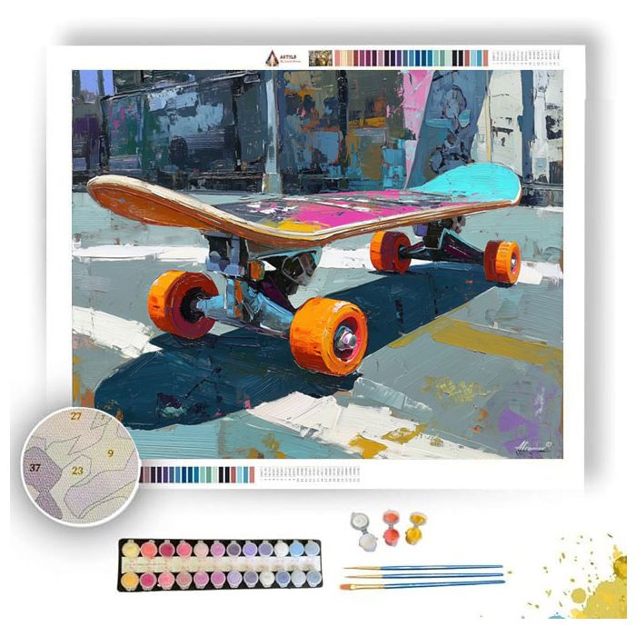 SHARP STRUCTURE - Paint by Numbers Full Kit