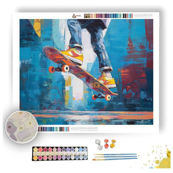 BRIGHT STATE - Paint by Numbers Full Kit