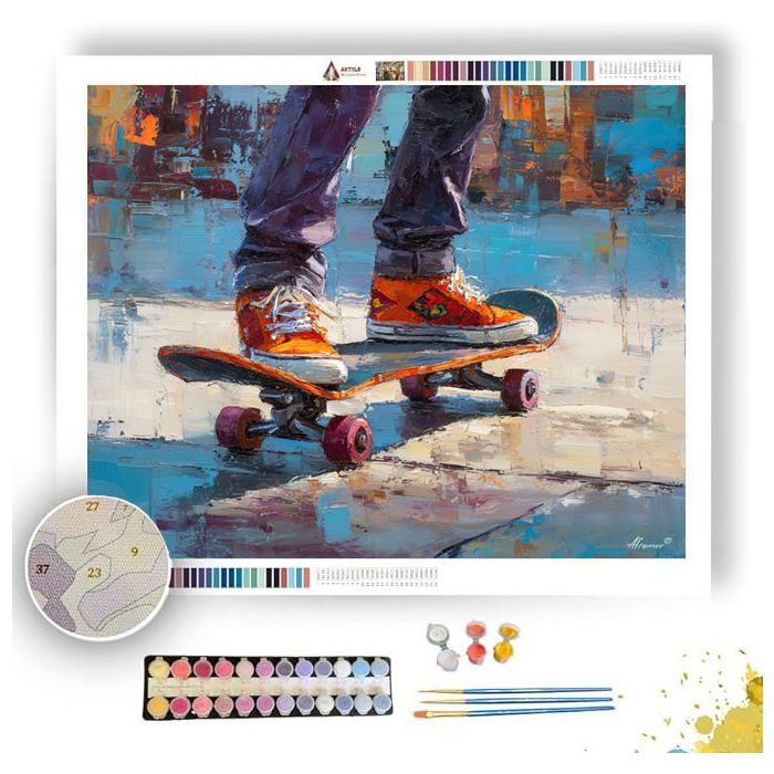 RISING VIEW - Paint by Numbers Full Kit