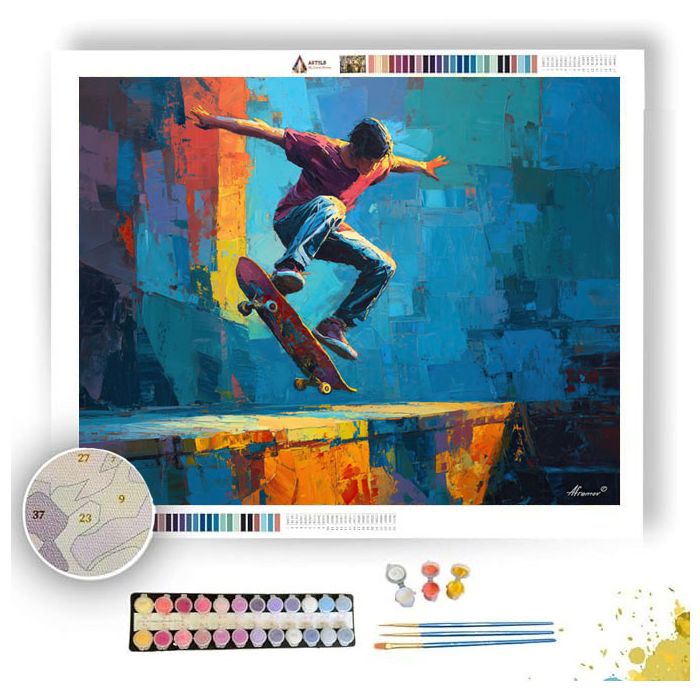 SILENT SCENE - Paint by Numbers Full Kit