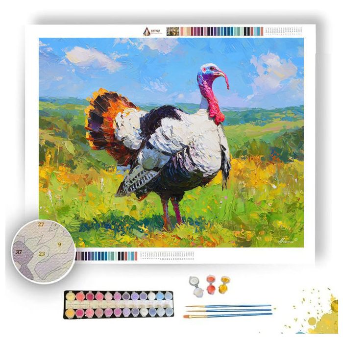 BRIGHT FIGURE - Paint by Numbers Full Kit