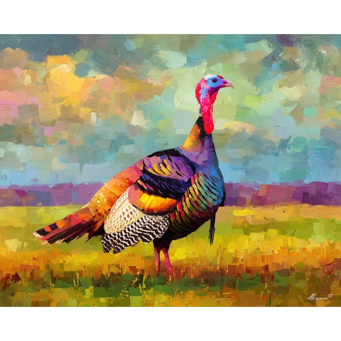 turkey, palette knife, oil painting, impasto, textured surface, artwork, expressive, modern, creative, visual art, illustration, bold colors, painterly, contemporary, graphic, conceptual