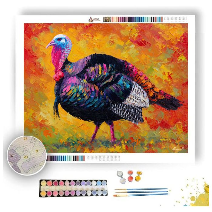 HIDDEN FIGURE - Paint by Numbers Full Kit