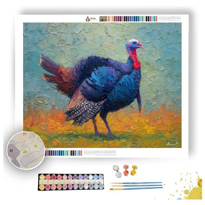 SOFT FRAME - Paint by Numbers Full Kit