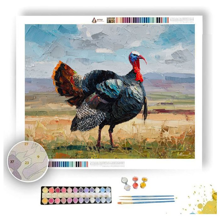 POWERFUL SURFACE - Paint by Numbers Full Kit