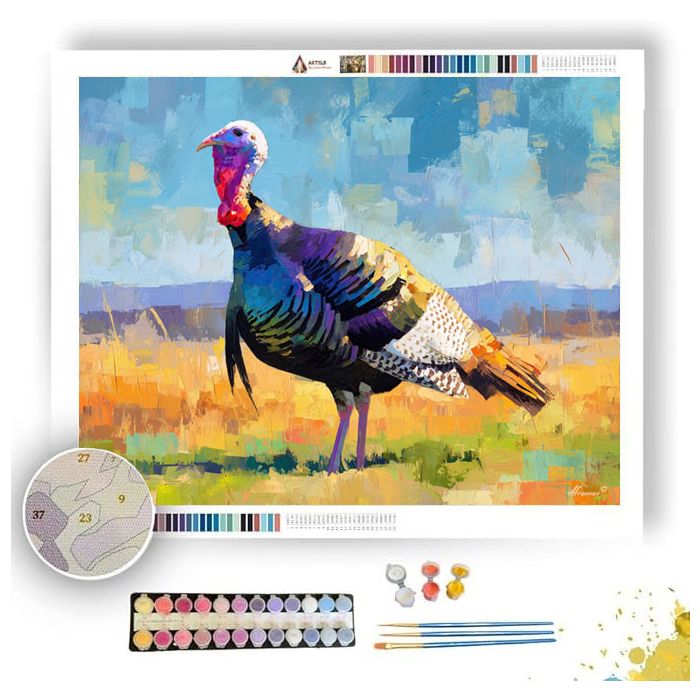 FREE COMPOSITION - Paint by Numbers Full Kit