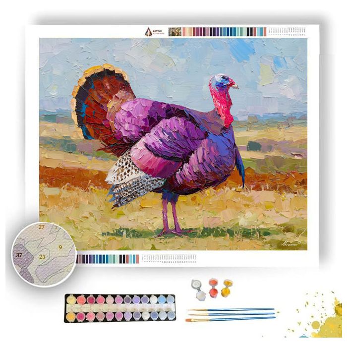 SOFT STRUCTURE - Paint by Numbers Full Kit