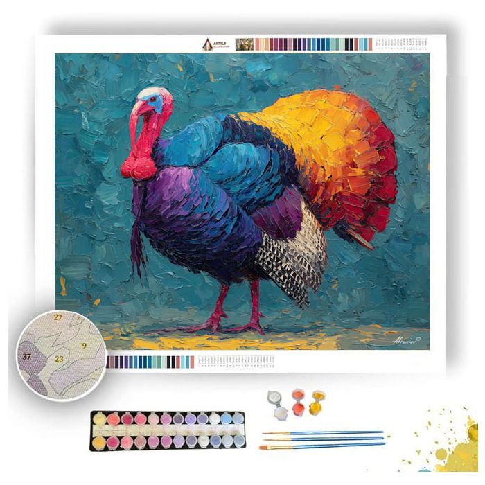 BRIGHT SURFACE - Paint by Numbers Full Kit