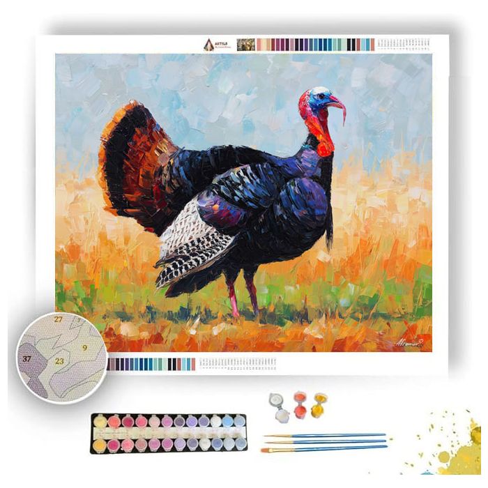 POWERFUL IMAGE - Paint by Numbers Full Kit