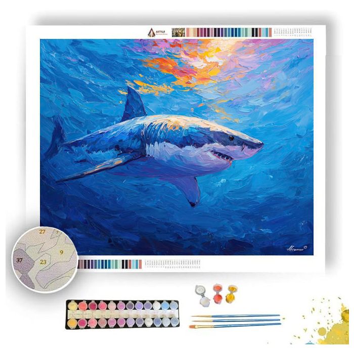FLOATING FRAME - Paint by Numbers Full Kit