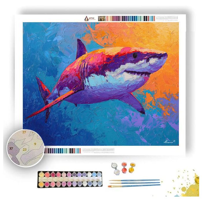 BOLD SHAPE - Paint by Numbers Full Kit