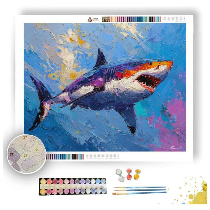 SHARP MARK - Paint by Numbers Full Kit