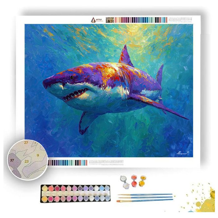 BRIGHT STRUCTURE - Paint by Numbers Full Kit