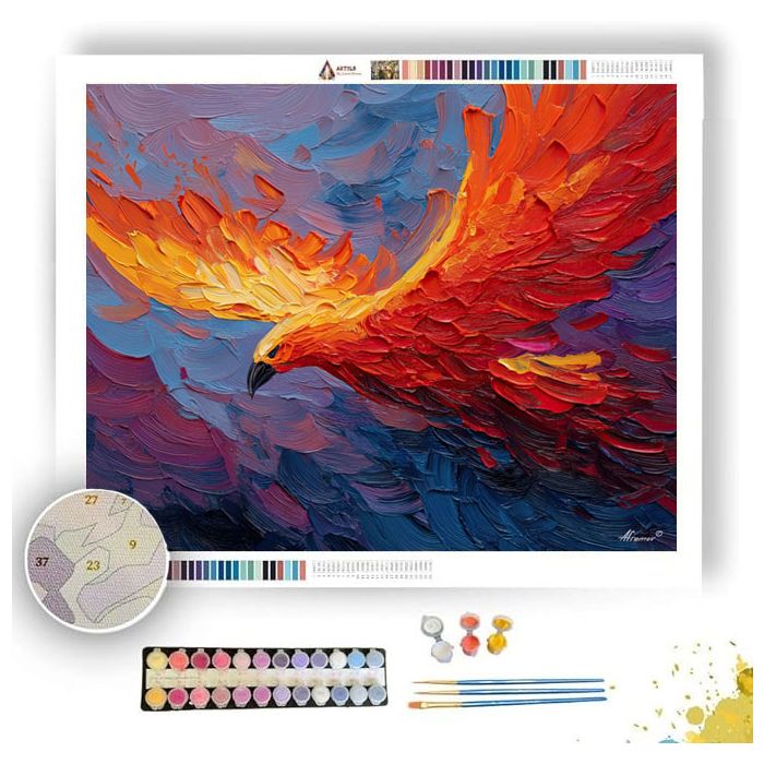 FLOATING FIELD - Paint by Numbers Full Kit