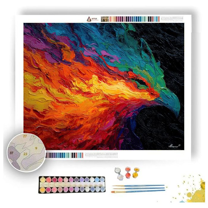 STILL FIGURE - Paint by Numbers Full Kit