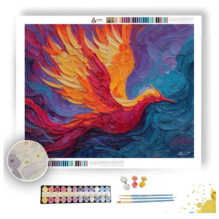 FLOATING SHAPE - Paint by Numbers Full Kit