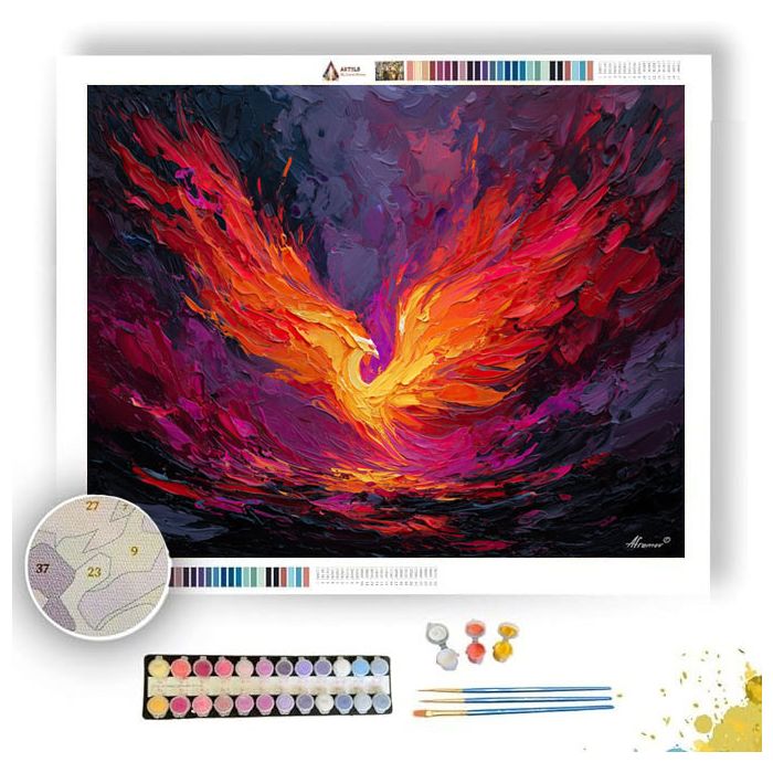 SILENT SCENE - Paint by Numbers Full Kit