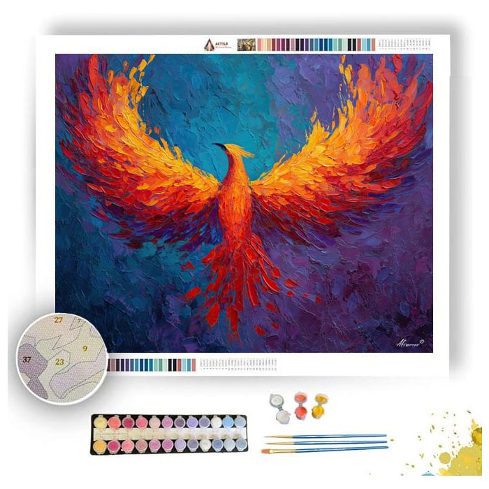 FLOATING MOMENT - Paint by Numbers Full Kit