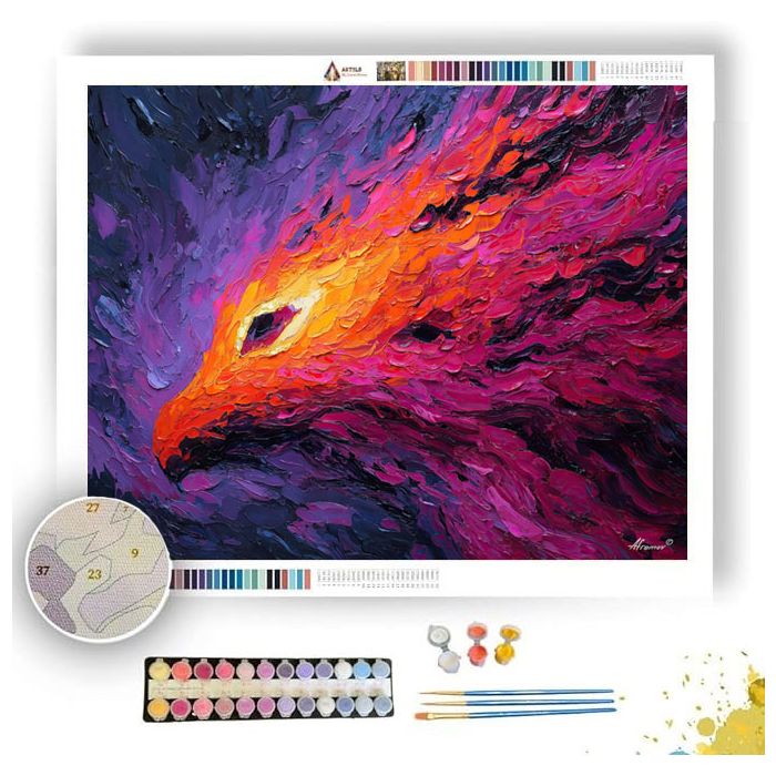 SILENT EDGE - Paint by Numbers Full Kit