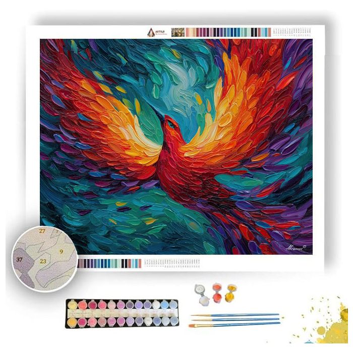 PLAYFUL MOMENT - Paint by Numbers Full Kit