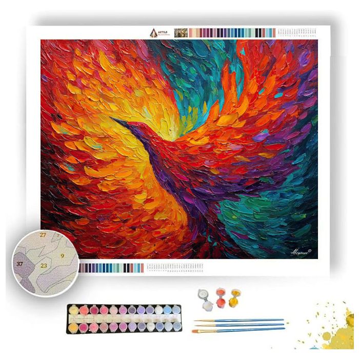 POWERFUL STRUCTURE - Paint by Numbers Full Kit
