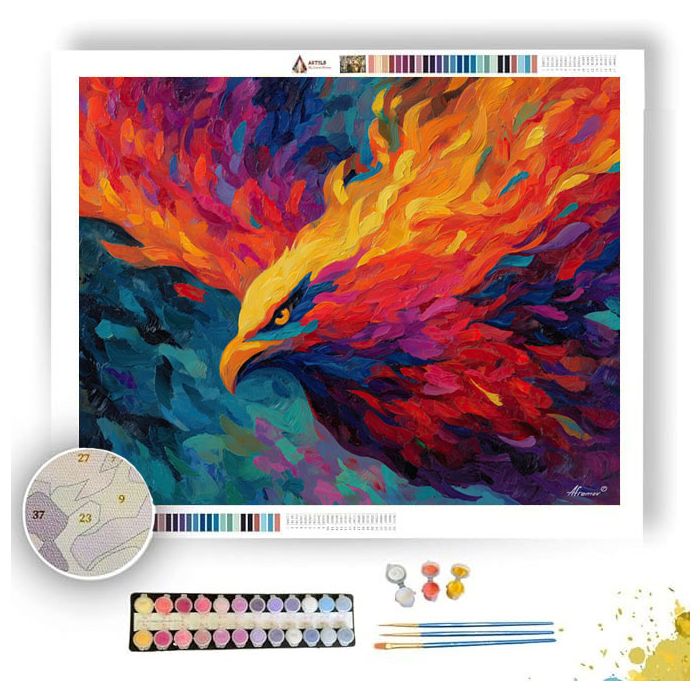 BRIGHT MOMENT - Paint by Numbers Full Kit