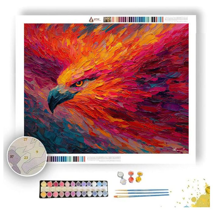 MODERN STATE - Paint by Numbers Full Kit