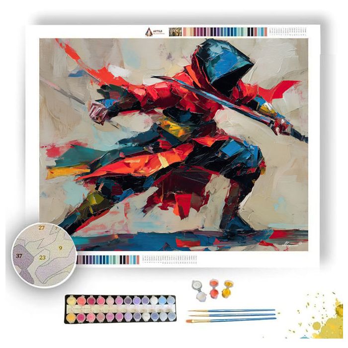 OPEN COMPOSITION - Paint by Numbers Full Kit
