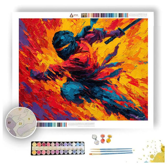 SHARP ENERGY - Paint by Numbers Full Kit