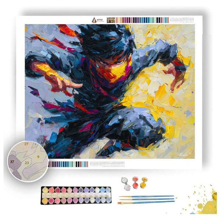SILENT VIEW - Paint by Numbers Full Kit