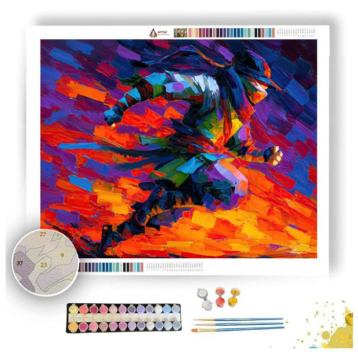 RISING RHYTHM - Paint by Numbers Full Kit
