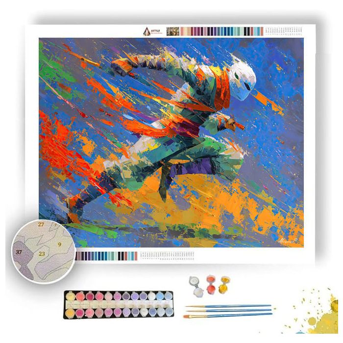 BRIGHT FORM - Paint by Numbers Full Kit
