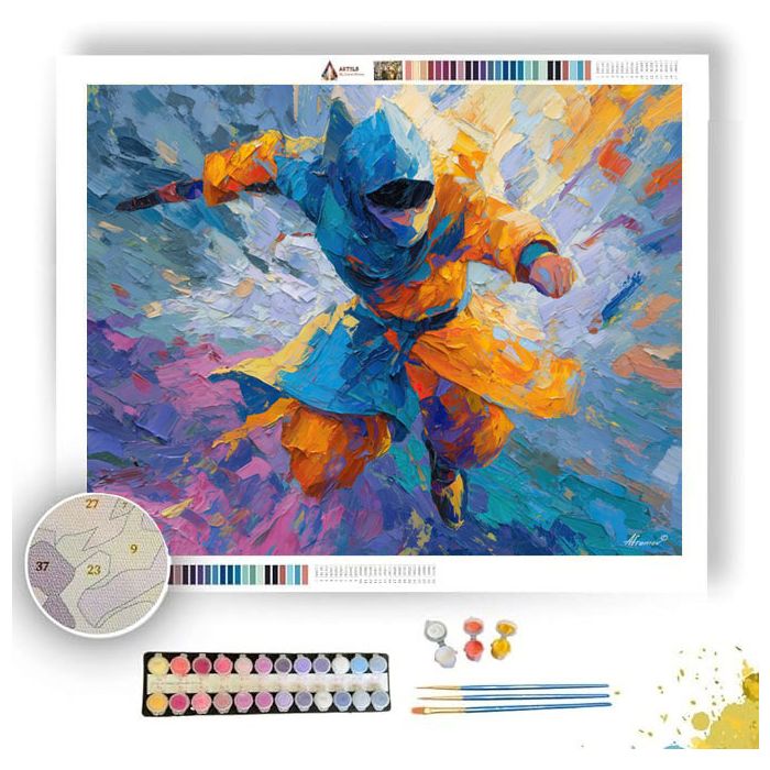 BRIGHT FIELD - Paint by Numbers Full Kit