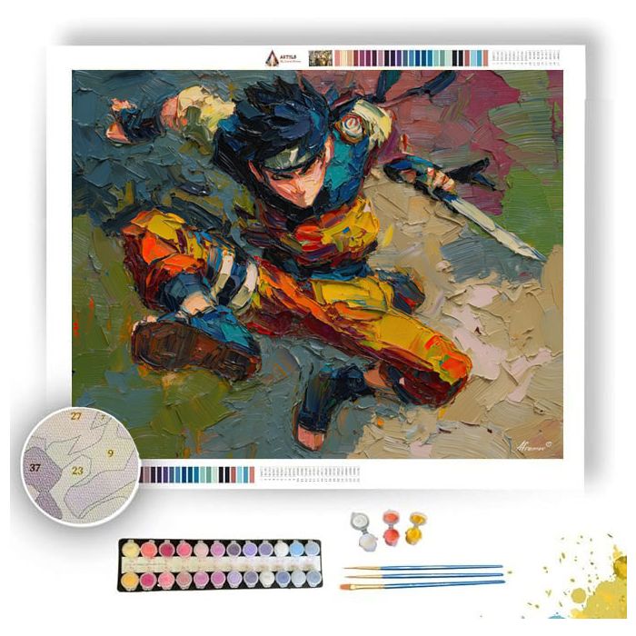 PLAYFUL BALANCE - Paint by Numbers Full Kit