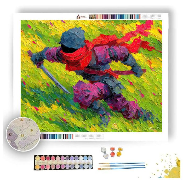 SHARP FIELD - Paint by Numbers Full Kit