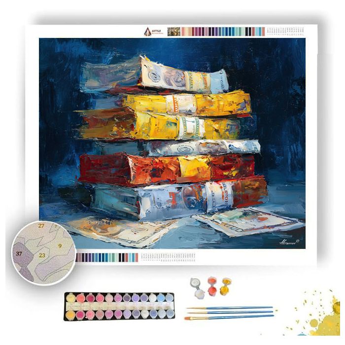 POWERFUL FRAME - Paint by Numbers Full Kit