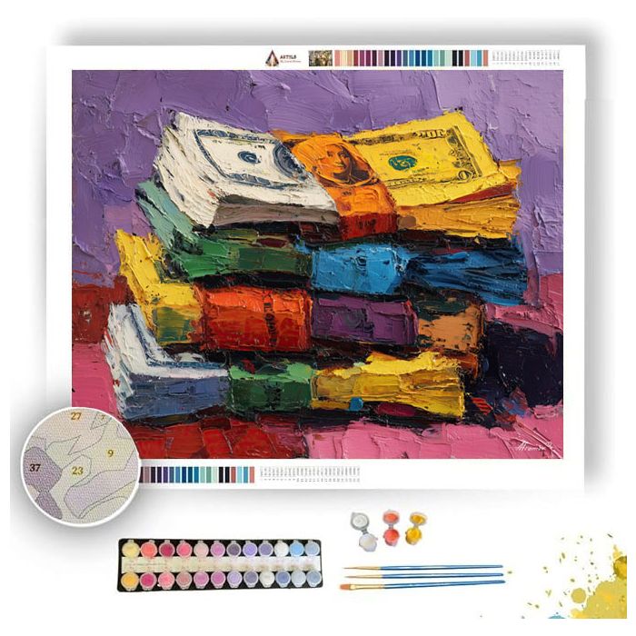 OPEN SHAPE - Paint by Numbers Full Kit